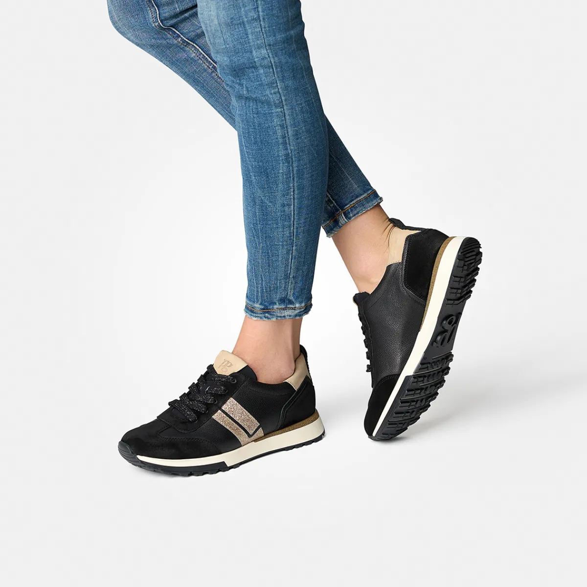 Paul Green Sneaker|5392-006 Schwarz