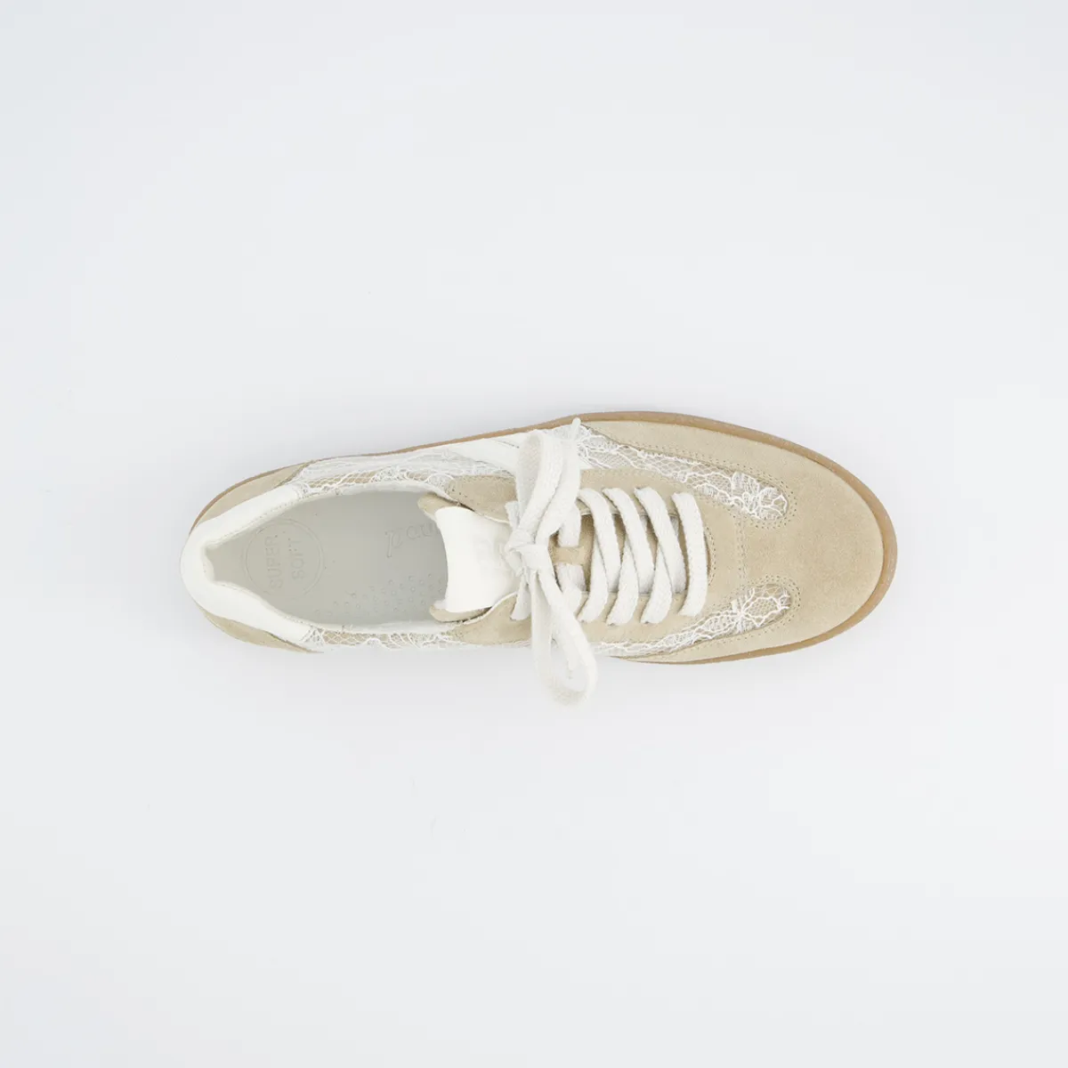 Paul Green Sneaker|5457-027 Beige / Weiß