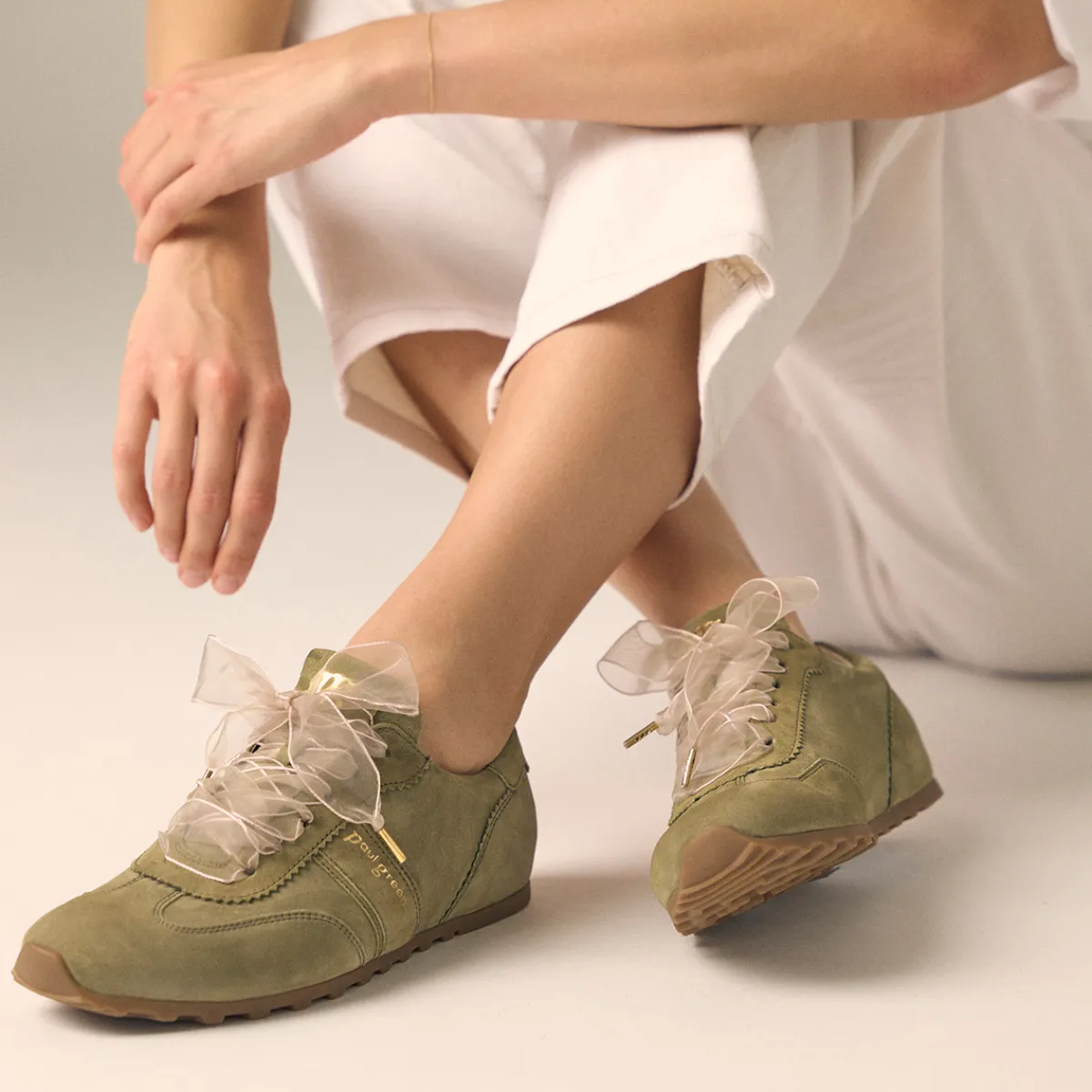 Paul Green Sneaker|5508-069 Grün / Pistazie