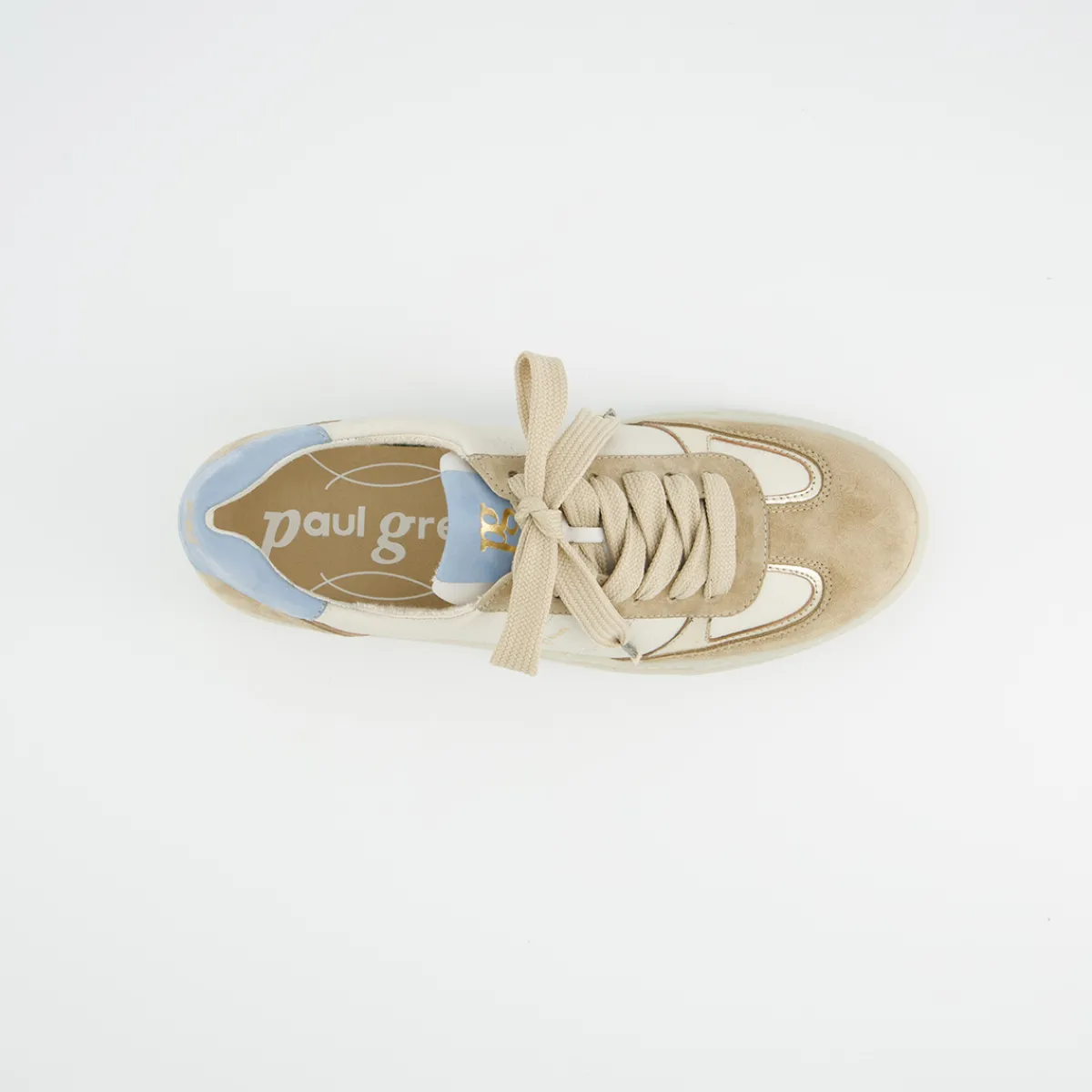 Paul Green Sneaker|5466-059 Beige kombiniert
