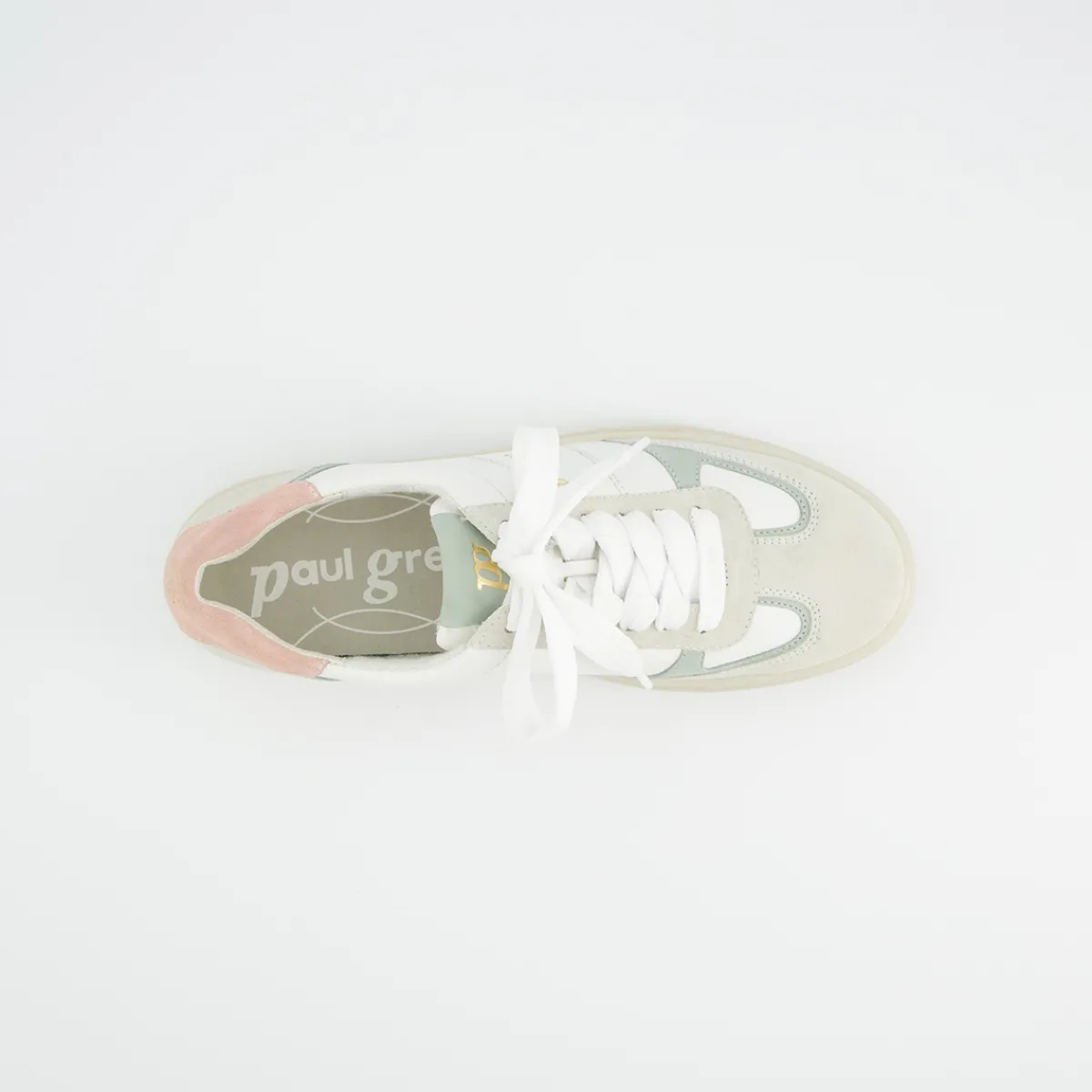 Paul Green Sneaker|5466-049 Weiß,kombiniert
