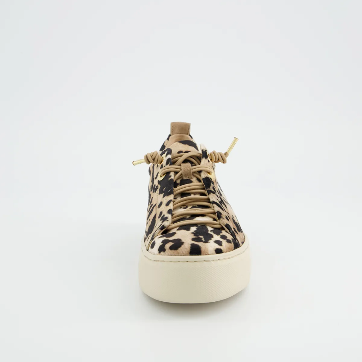 Paul Green Sneaker|5547-029 Beige / Leo-Look