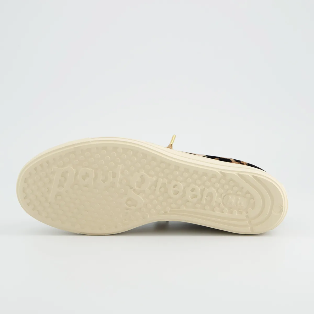 Paul Green Sneaker|5547-029 Beige / Leo-Look