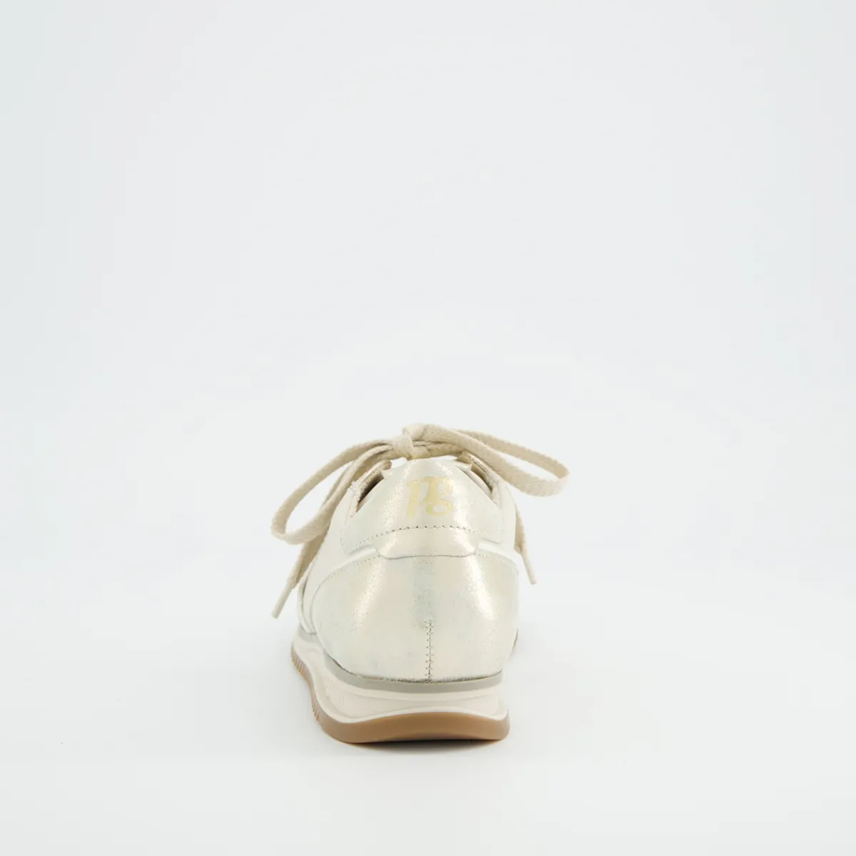 Paul Green Sneaker|5545-009 Beige, metallik