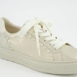 Paul Green Sneaker|5549-019 Beige, metallik