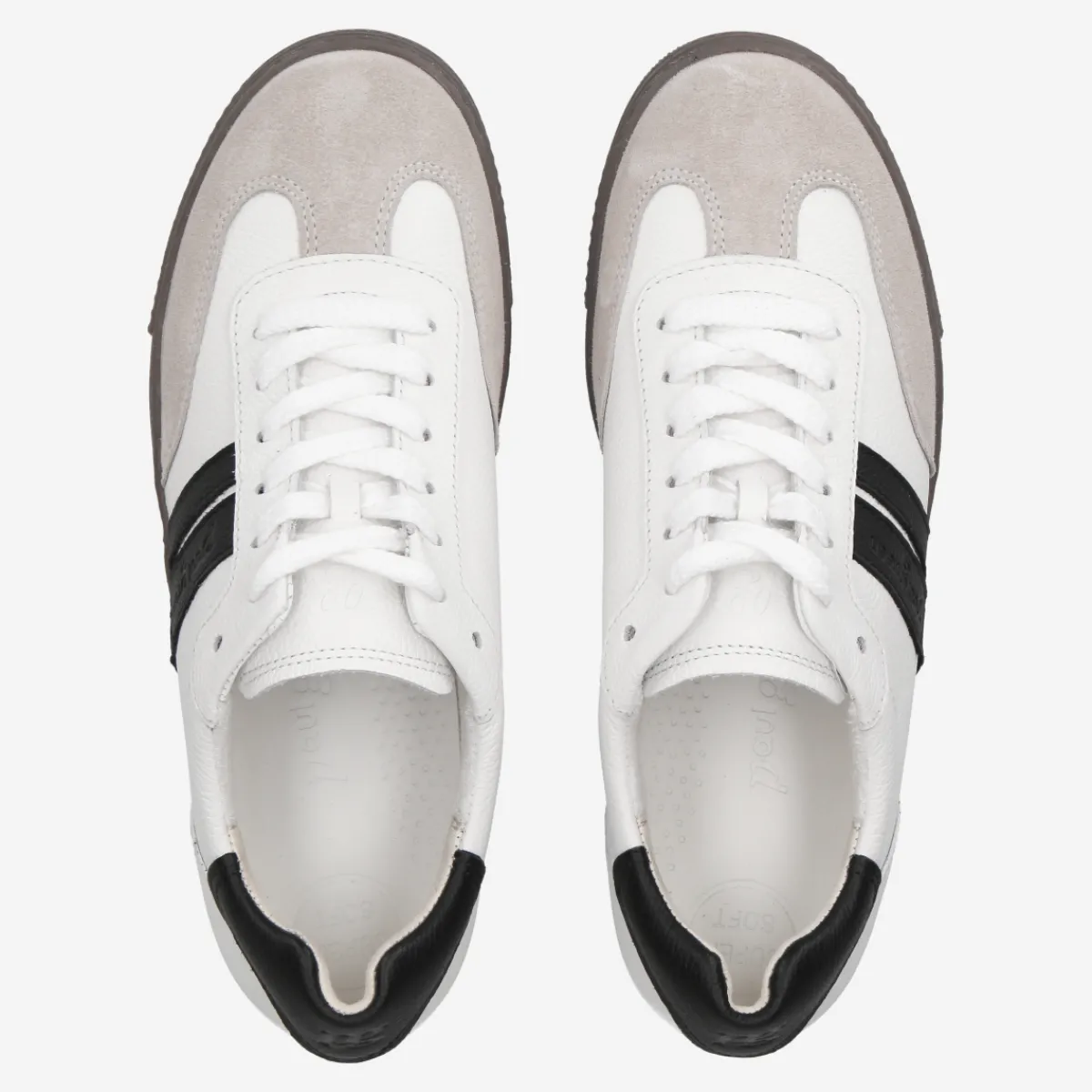 Paul Green Sneaker|5450-136 Weiß,kombiniert