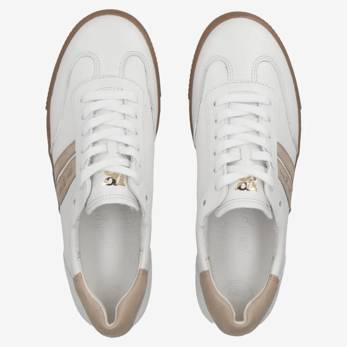 Paul Green Sneaker|5450-016 Weiß,kombiniert