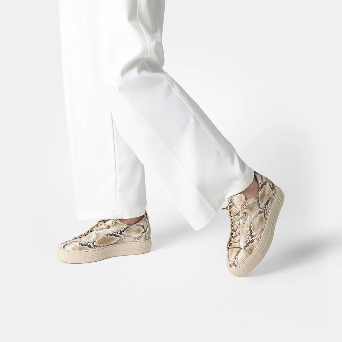 Paul Green Sneaker|5317-079 Beige,kombiniert