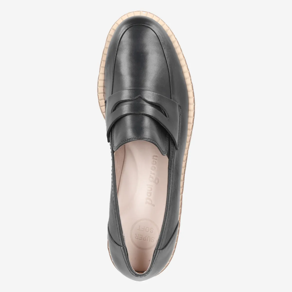 Paul Green Slipper & Mokassin|2991-013 Schwarz