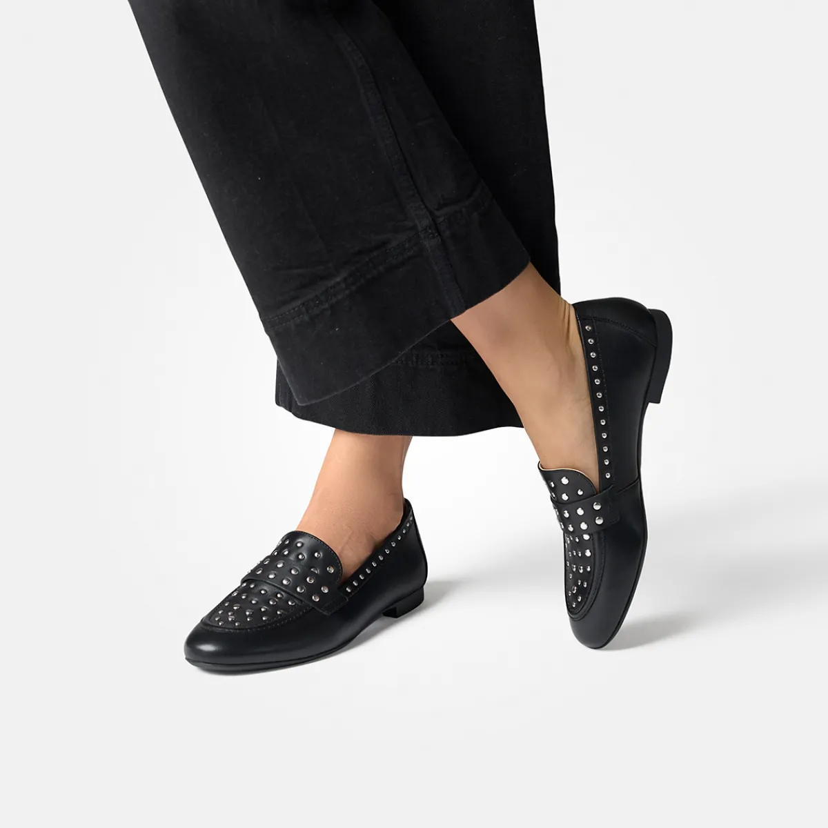 Paul Green Slipper & Mokassin|1137-037 Schwarz