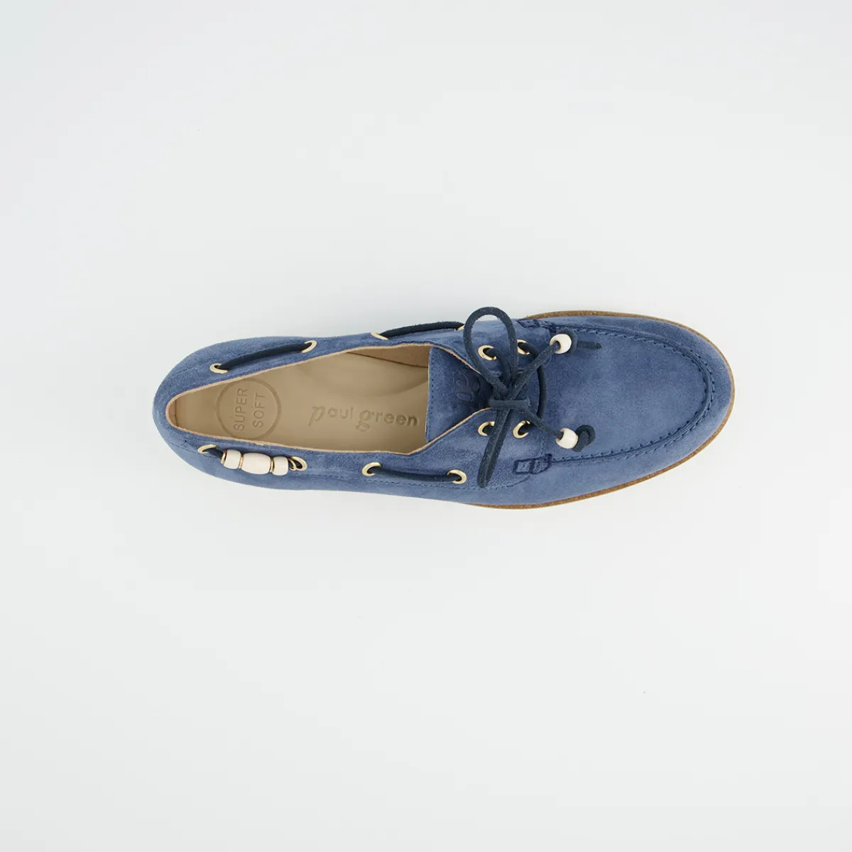 Paul Green Slipper & Mokassin|1214-039 Blau