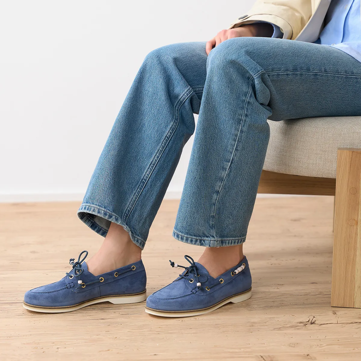 Paul Green Slipper & Mokassin|1214-039 Blau