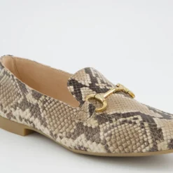 Paul Green Slipper & Mokassin|2596-379 Animal Print/ Schlangen-Optik