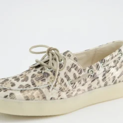Paul Green Schnürschuhe|1185-069 Beige kombiniert