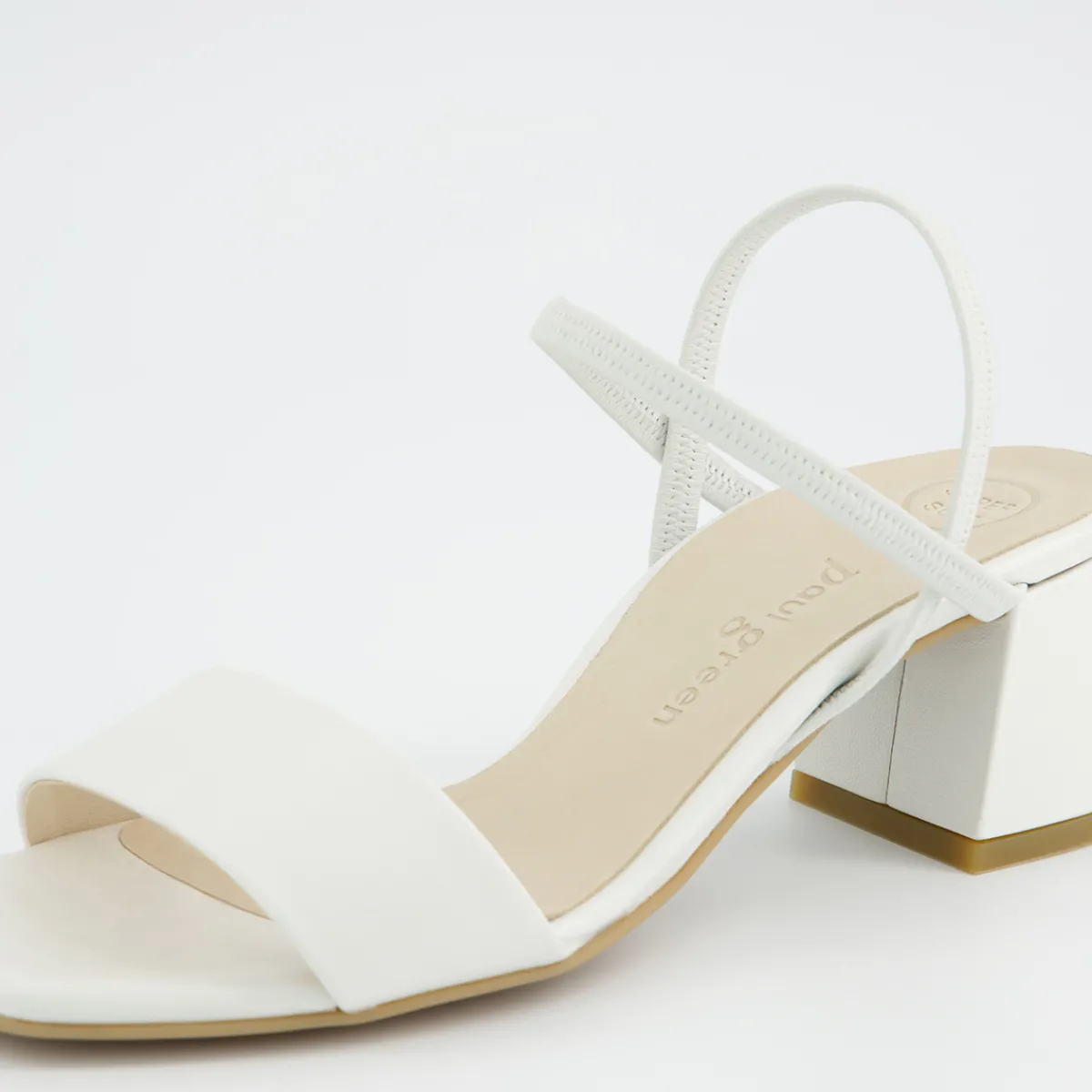 Paul Green Sandaletten|6183-049 Weiß(Creme)