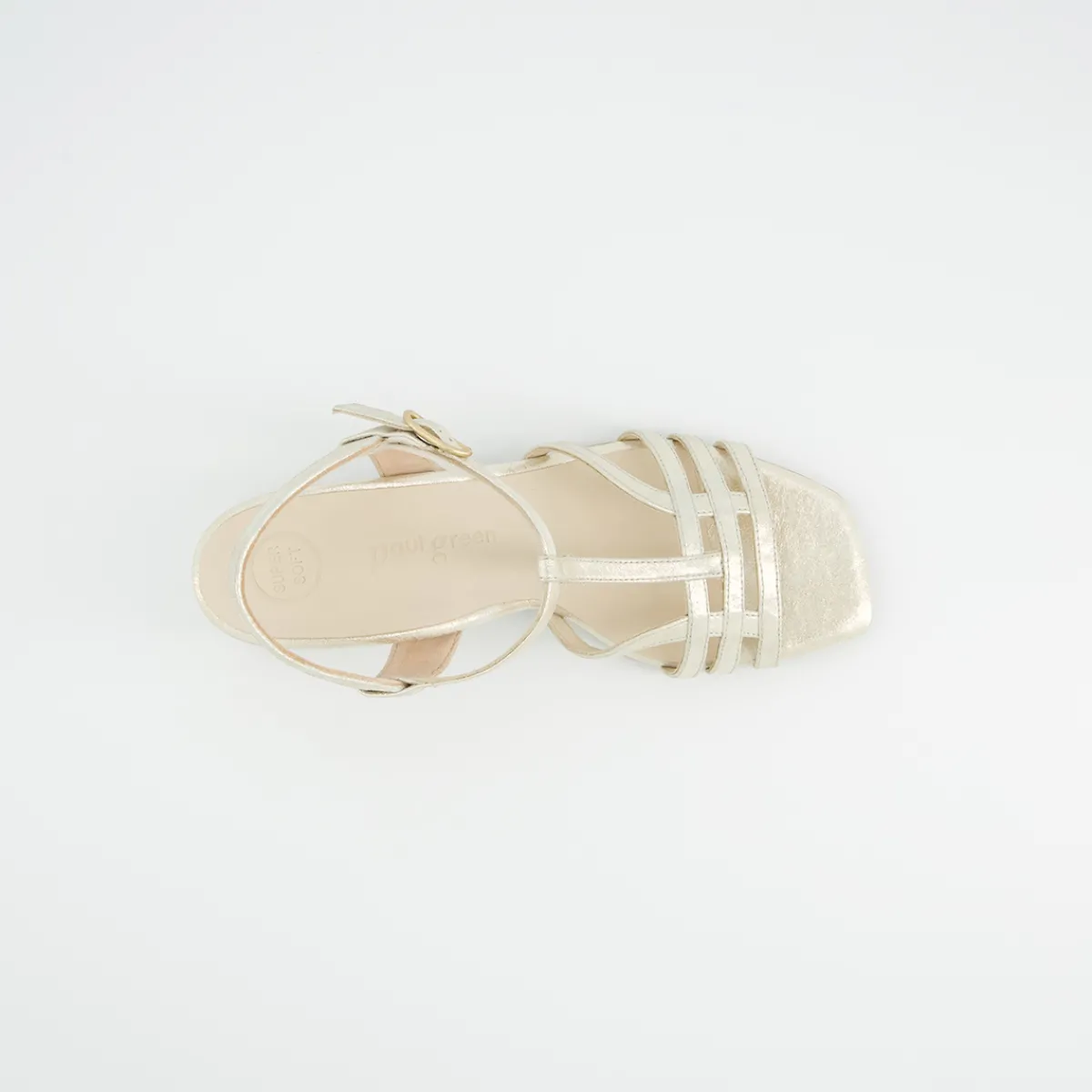 Paul Green Sandaletten|6197-009 Beige, metallik
