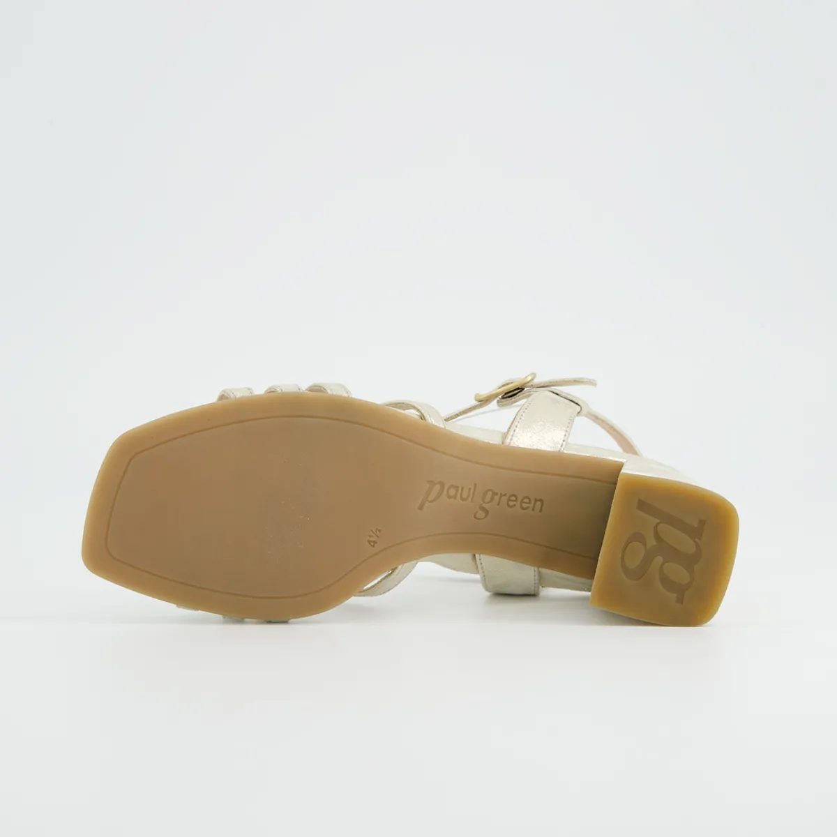 Paul Green Sandaletten|6197-009 Beige, metallik