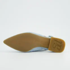 Paul Green Peeptoes & Slingpumps|6090-099 Blau