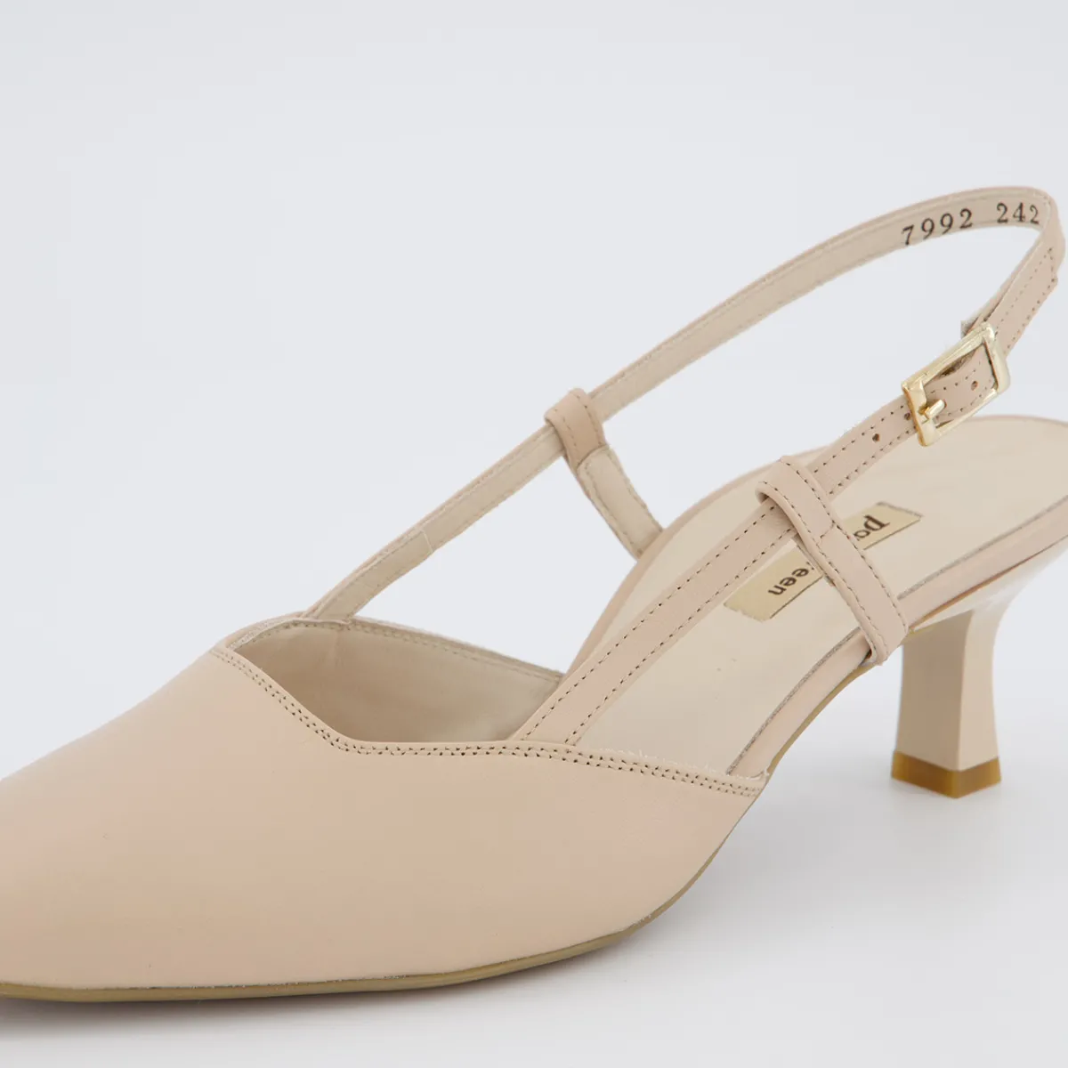 Paul Green Peeptoes & Slingpumps|7992-090 Beige