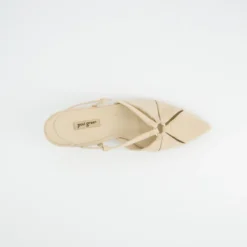 Paul Green Peeptoes & Slingpumps|6177-019 Beige