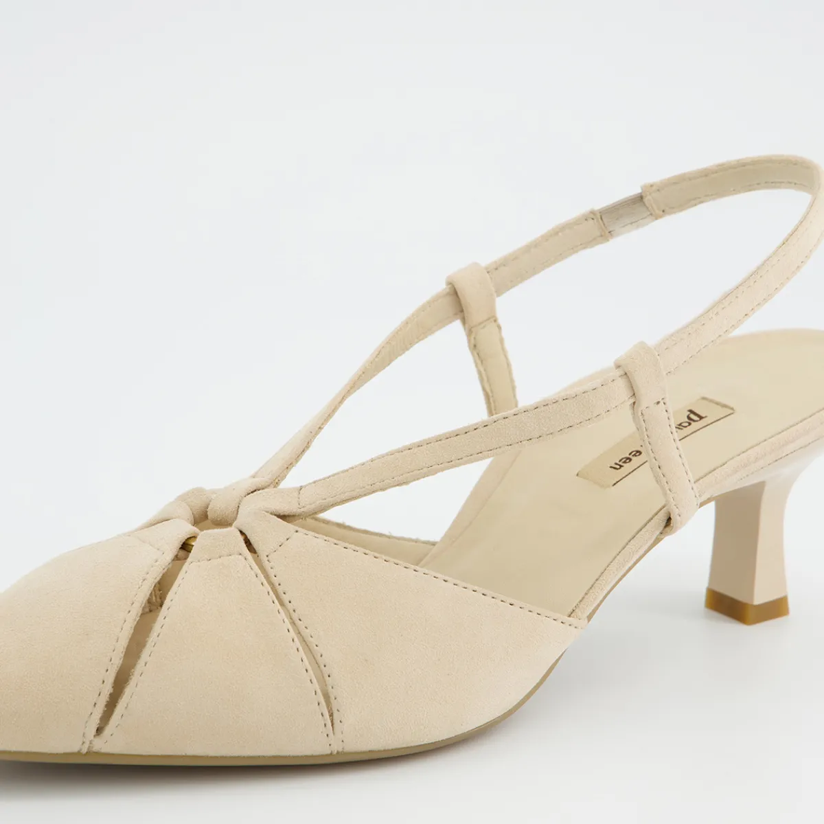 Paul Green Peeptoes & Slingpumps|6177-019 Beige