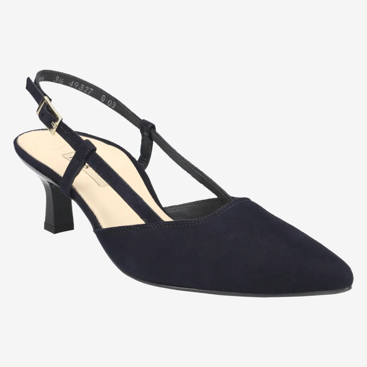 Paul Green Peeptoes & Slingpumps|7992-033 Blau