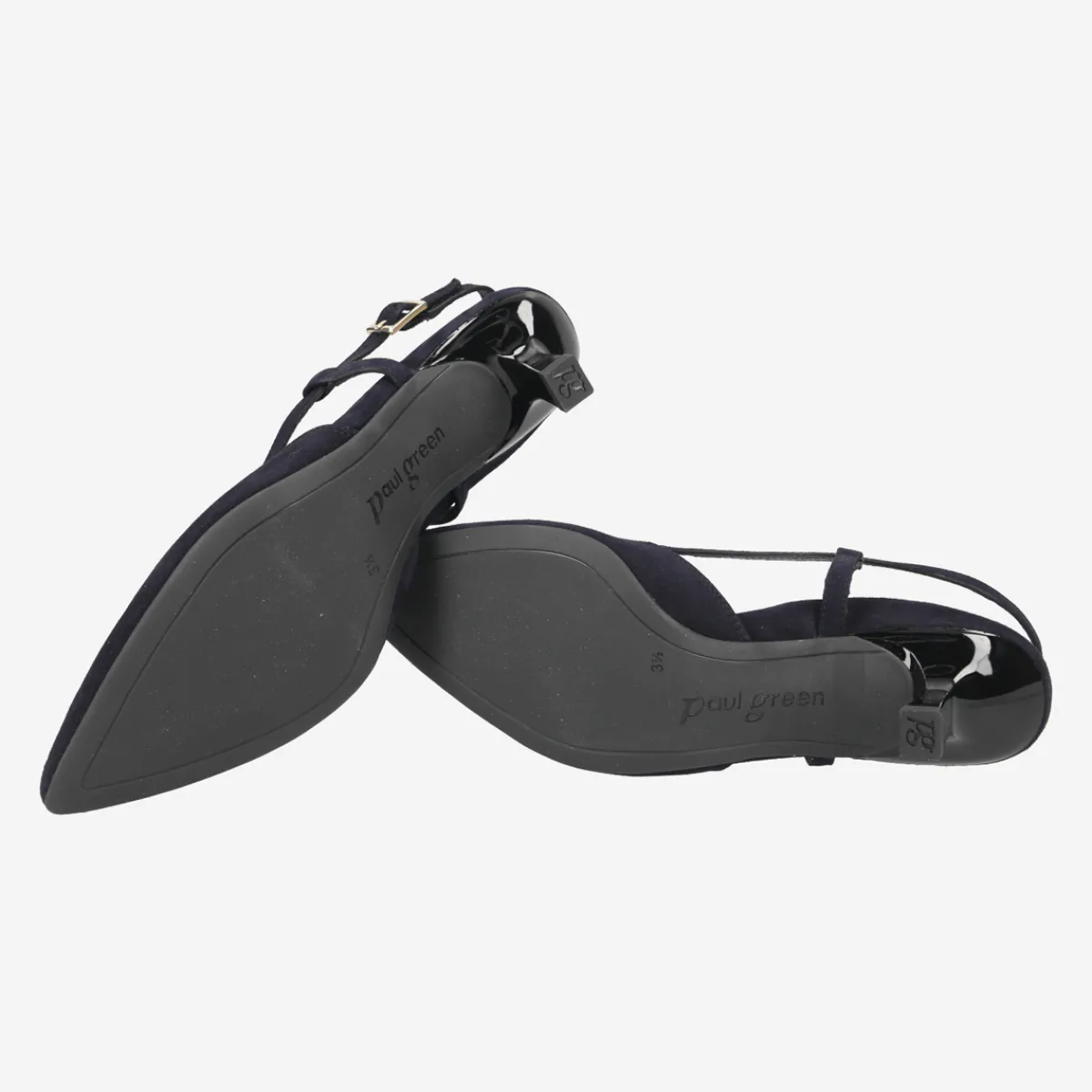 Paul Green Peeptoes & Slingpumps|7992-033 Blau