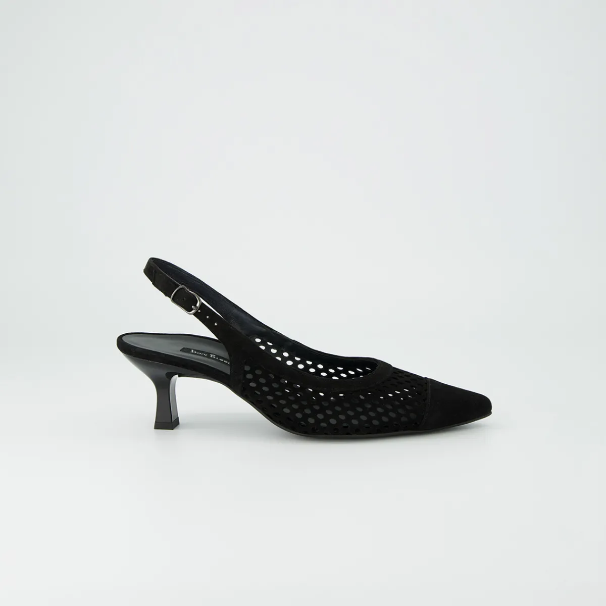Paul Green Peeptoes & Slingpumps|6222-029 Schwarz