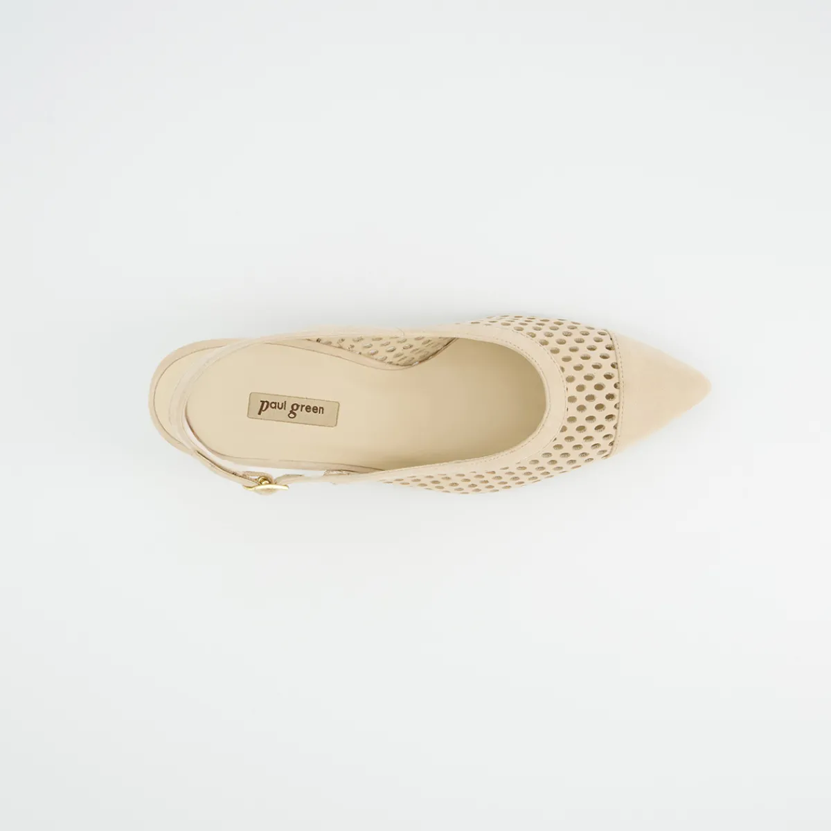 Paul Green Peeptoes & Slingpumps|6222-009 Beige