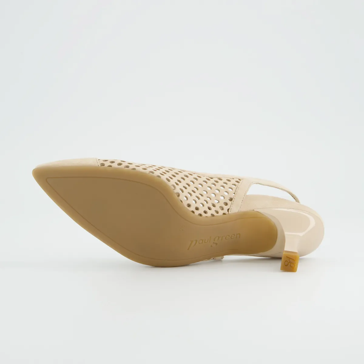 Paul Green Peeptoes & Slingpumps|6222-009 Beige