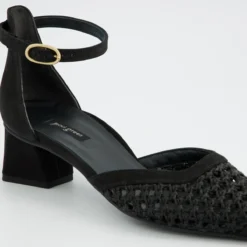 Paul Green Peeptoes & Slingpumps|3856-019 Schwarz