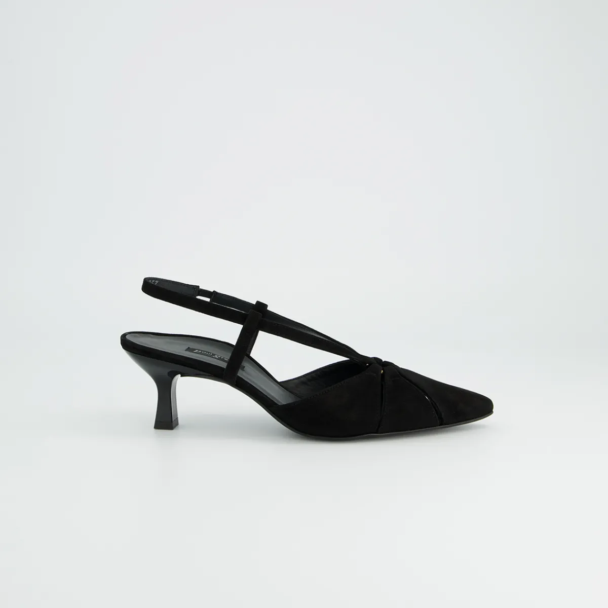 Paul Green Peeptoes & Slingpumps|6177-029 Schwarz