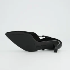 Paul Green Peeptoes & Slingpumps|6177-029 Schwarz