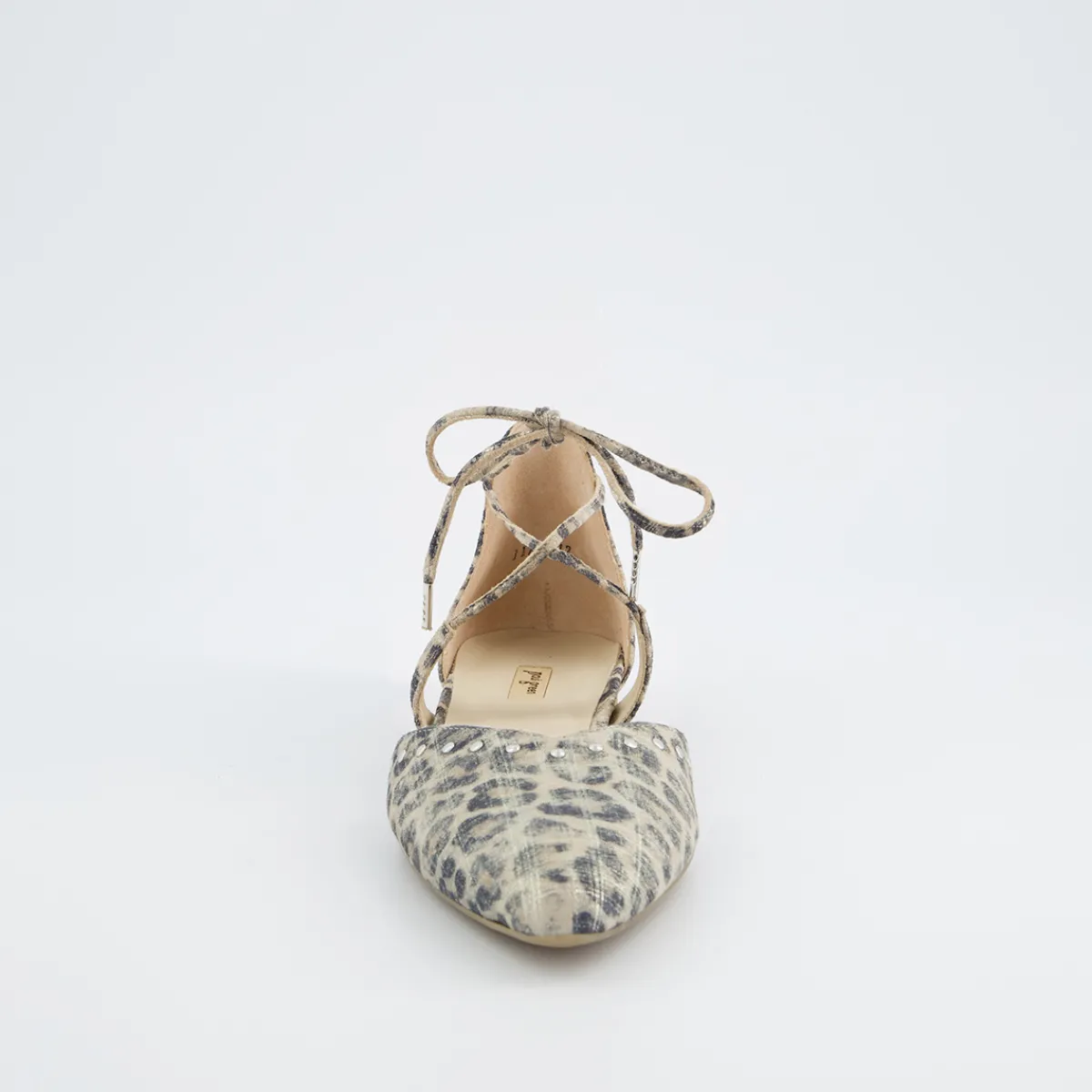 Paul Green Ballerina|1176-017 Braun kombiniert