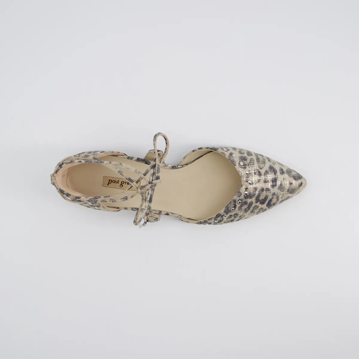 Paul Green Ballerina|1176-017 Braun kombiniert