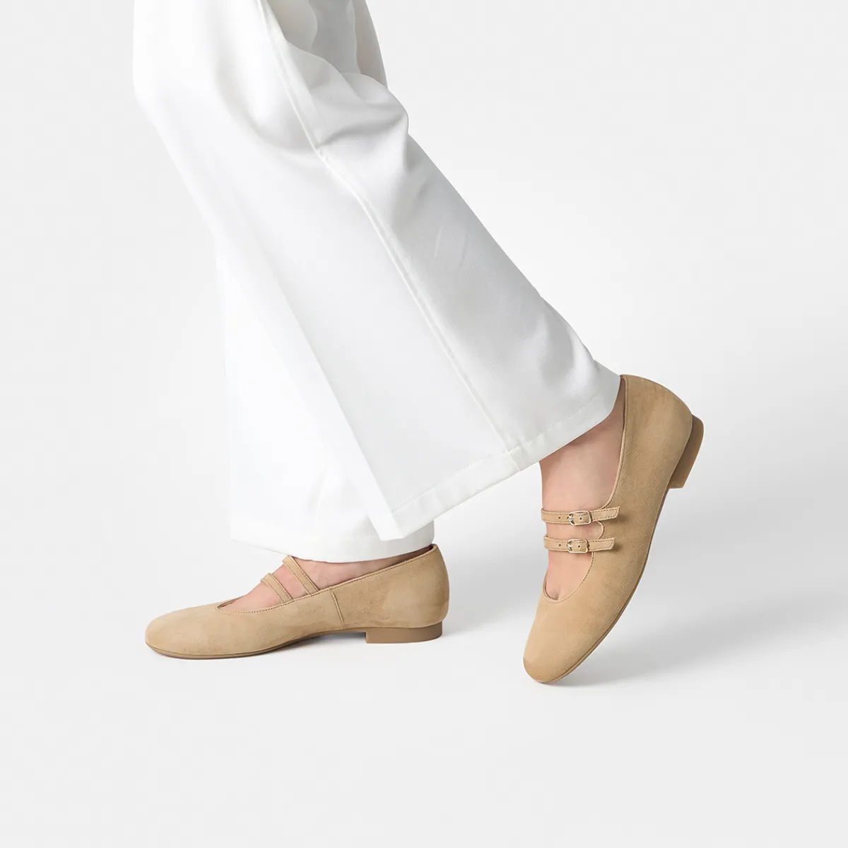 Paul Green Ballerina|1211-019 Beige