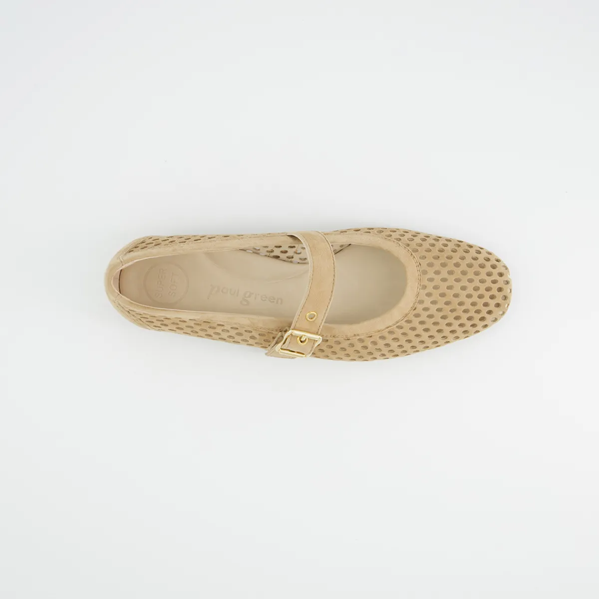 Paul Green Ballerina|1213-009 Beige