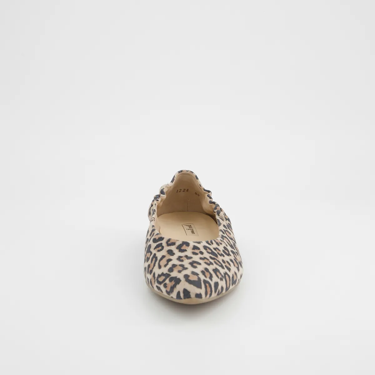 Paul Green Ballerina|1224-039 Braun / Leo-Look