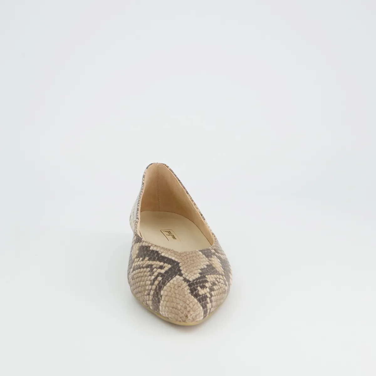 Paul Green Ballerina|3772-209 Beige / Reptiloptik