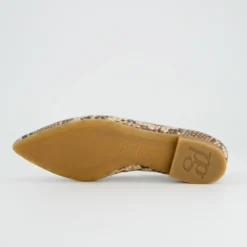 Paul Green Ballerina|3772-209 Beige / Reptiloptik