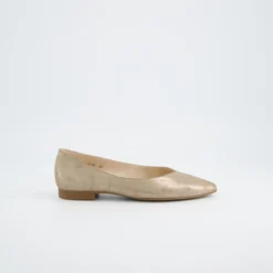 Paul Green Ballerina|3772-177 Beige, metallik