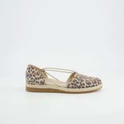 Paul Green Slipper & Mokassin|2856-239 Beige / Leo-Look
