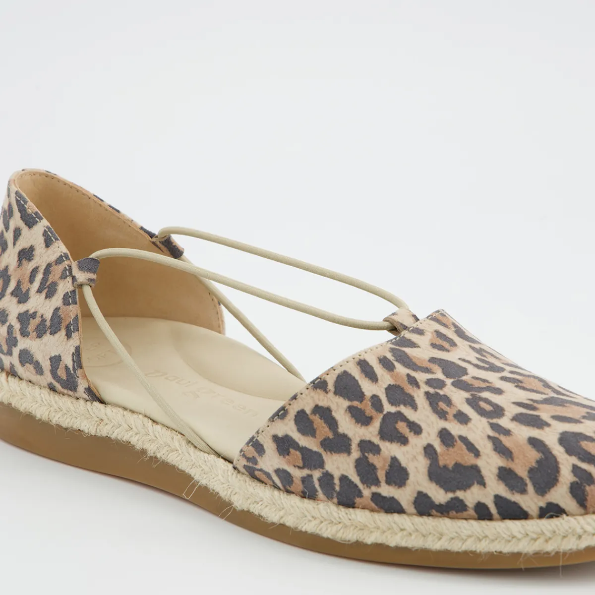 Paul Green Slipper & Mokassin|2856-239 Beige / Leo-Look