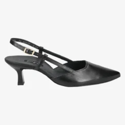 Paul Green Peeptoes & Slingpumps|7992-013 Schwarz