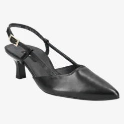 Paul Green Peeptoes & Slingpumps|7992-013 Schwarz