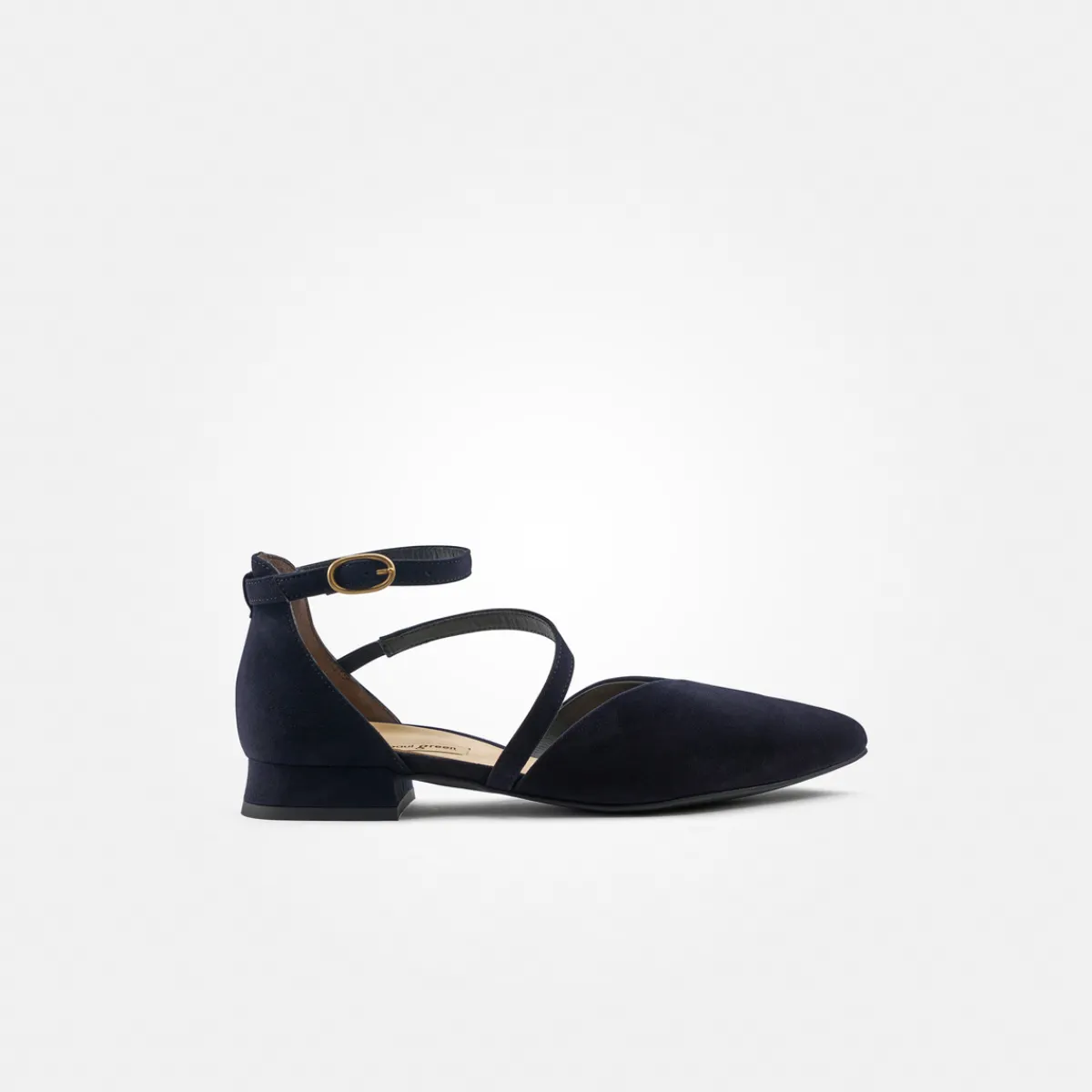 Paul Green Peeptoes & Slingpumps|Ballerina 3818-045 Blau