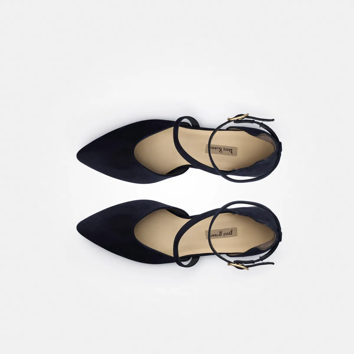 Paul Green Peeptoes & Slingpumps|Ballerina 3818-045 Blau