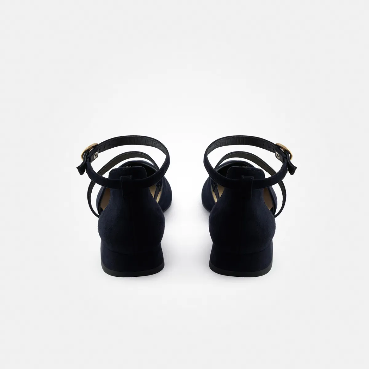 Paul Green Peeptoes & Slingpumps|Ballerina 3818-045 Blau
