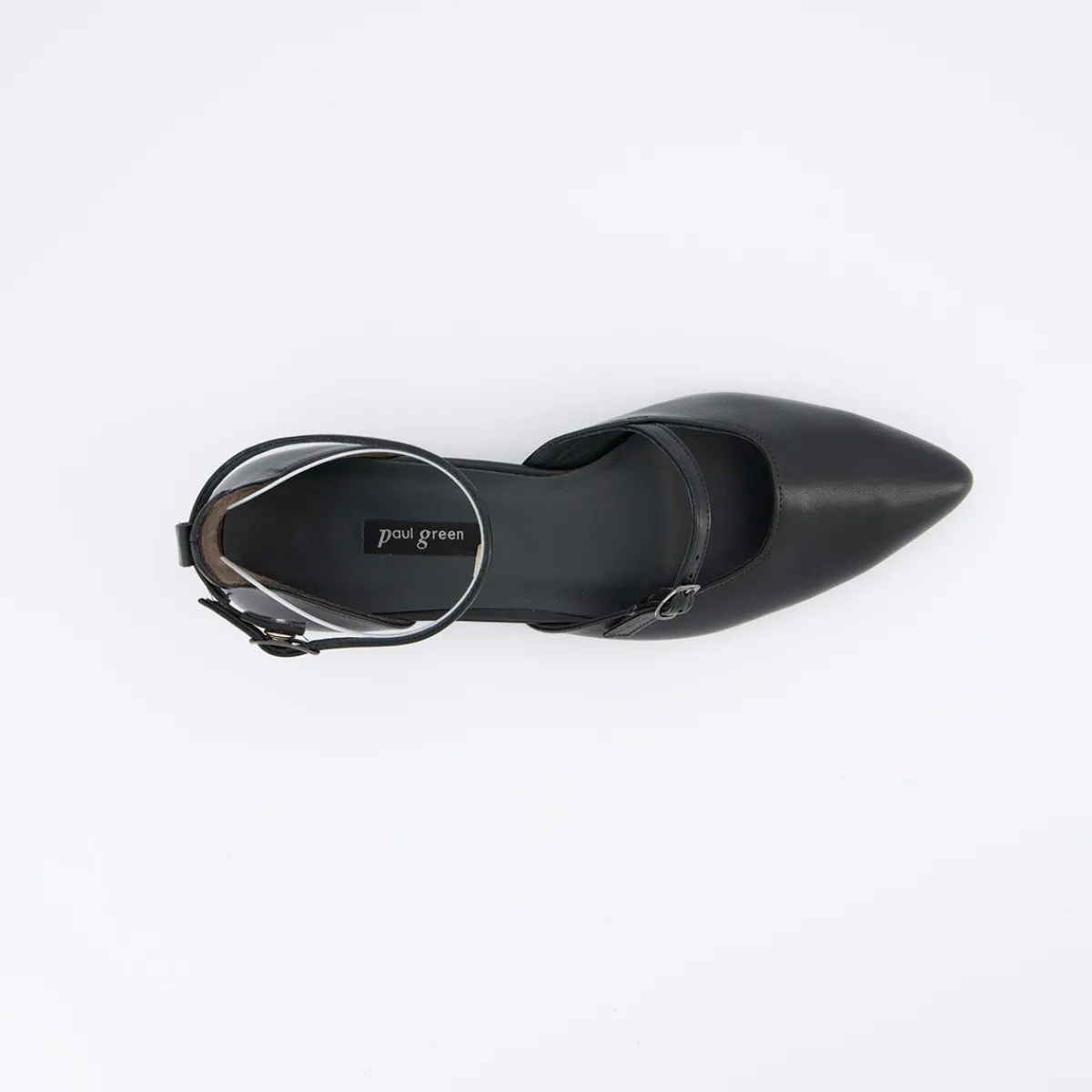 Paul Green Peeptoes & Slingpumps|Ballerina 1134-037 Schwarz