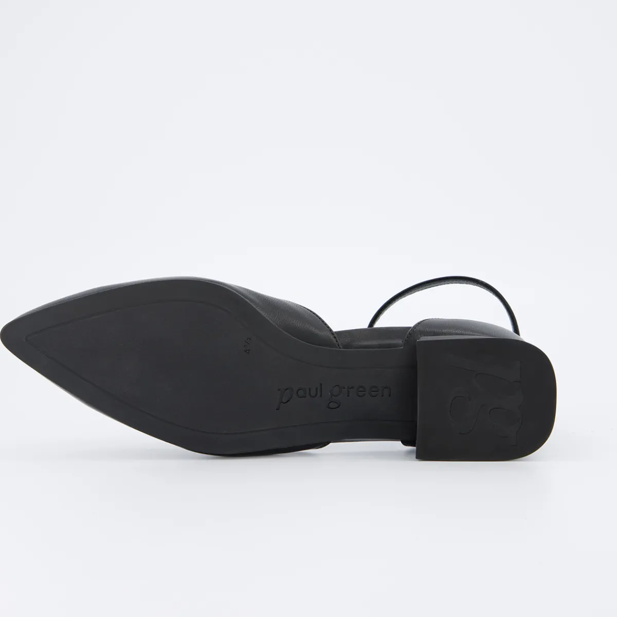 Paul Green Peeptoes & Slingpumps|Ballerina 1134-037 Schwarz